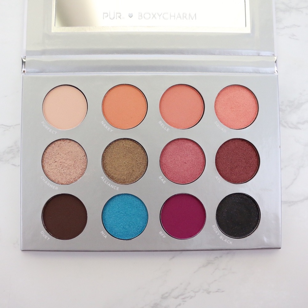 Boxycharm x Pur Cosmetics eyeshadow palette